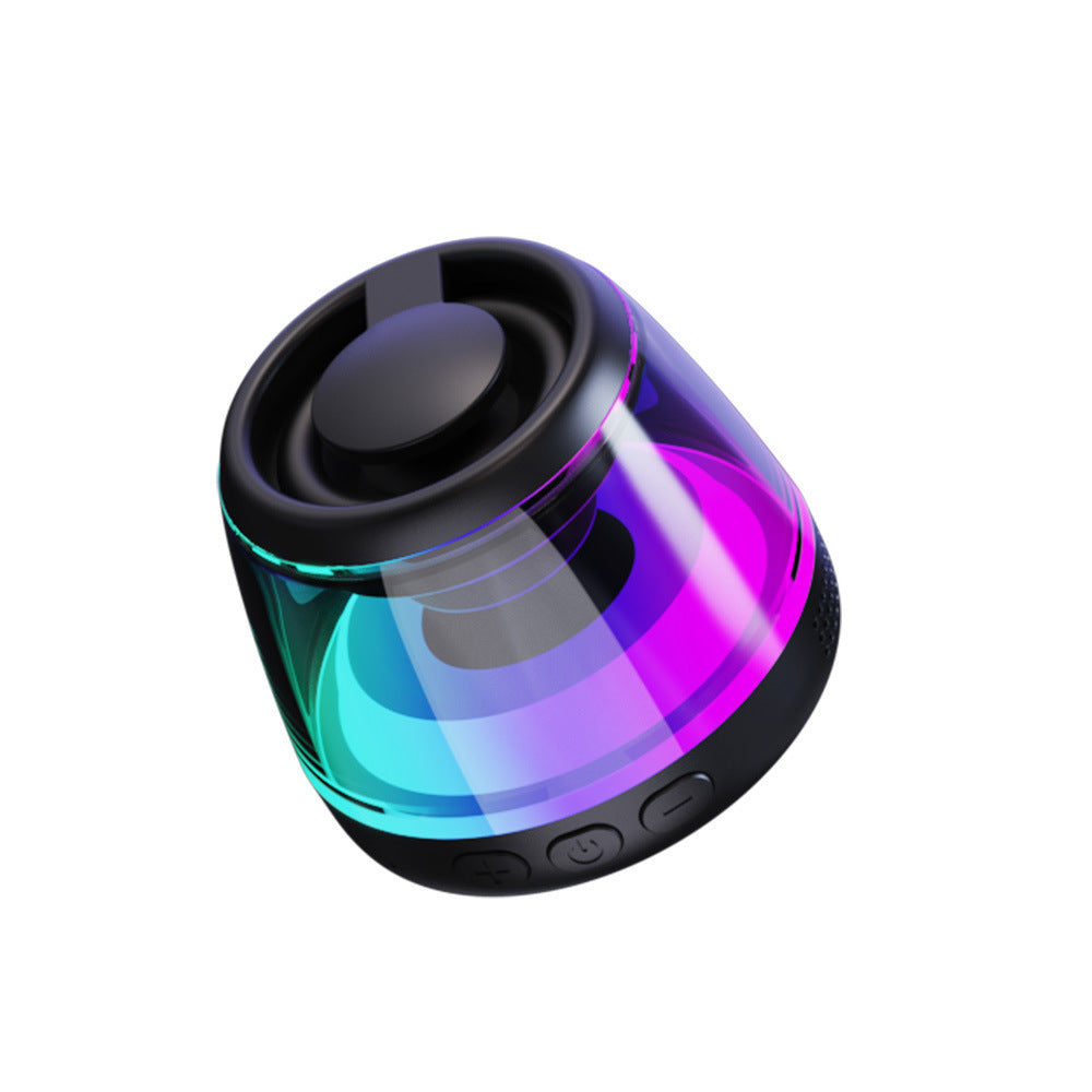 Magnetic Speaker Phone Holder Portable RGB Light Bluetooth Speaker Subwoofer Outdoor TWS Speaker