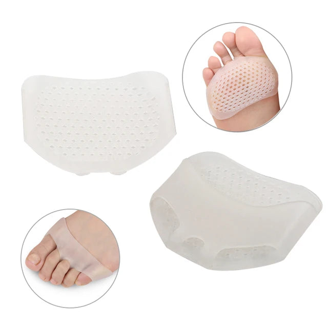 2Pcs=1Pair Silicone Toes Separator Bunion Bone Ectropion Adjuster Toes Outer Appliance Foot Care Tools Hallux Valgus Corrector