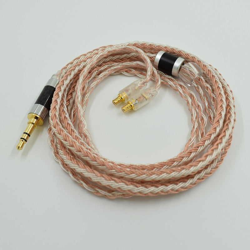 16 core silver plated headphone cable ls50 ls70 ls200 e50 A2DC suitable for upgrading iron triangle headphones