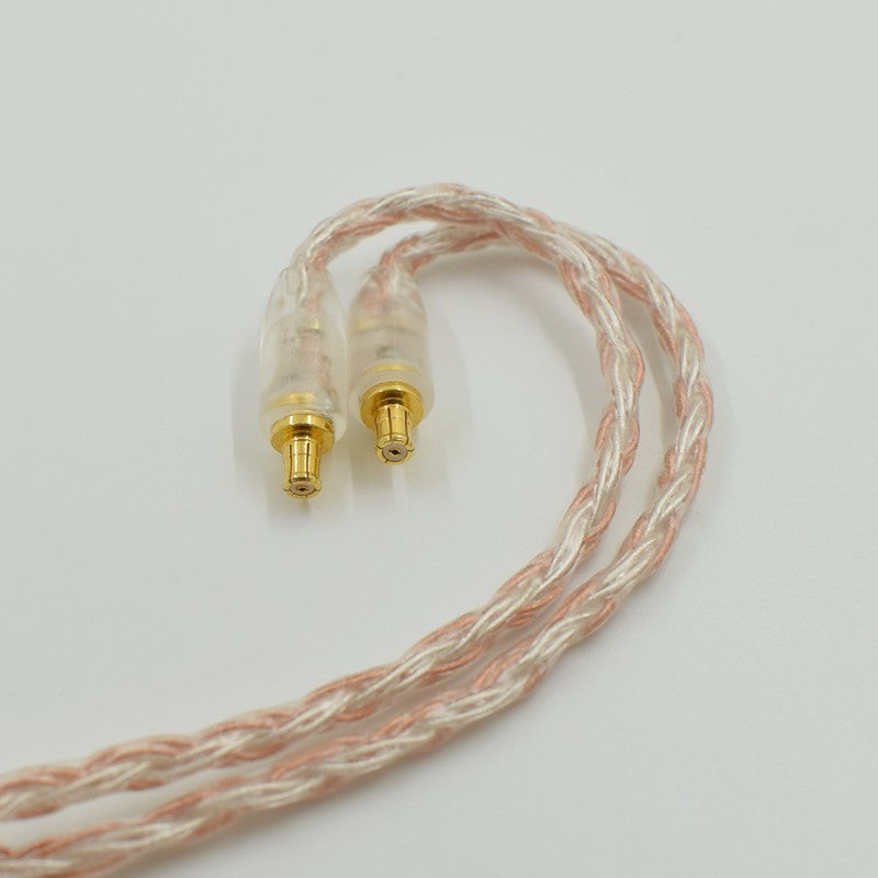 16 core silver plated headphone cable ls50 ls70 ls200 e50 A2DC suitable for upgrading iron triangle headphones