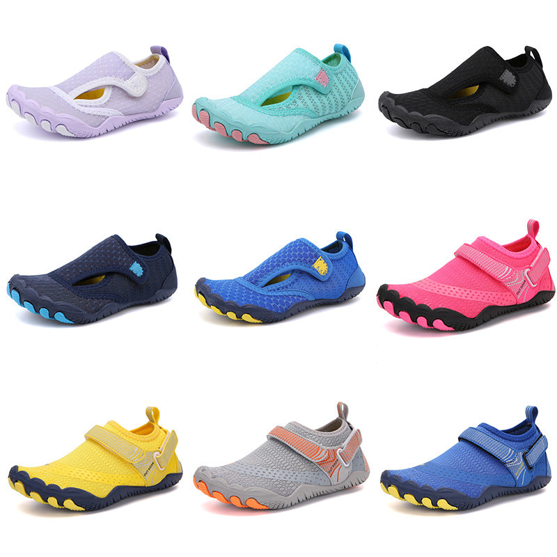 Outdoor parent-child children's river tracing shoes non-slip and wear-resistant barefoot wading shoes quick-drying soft-soled swimming shoes