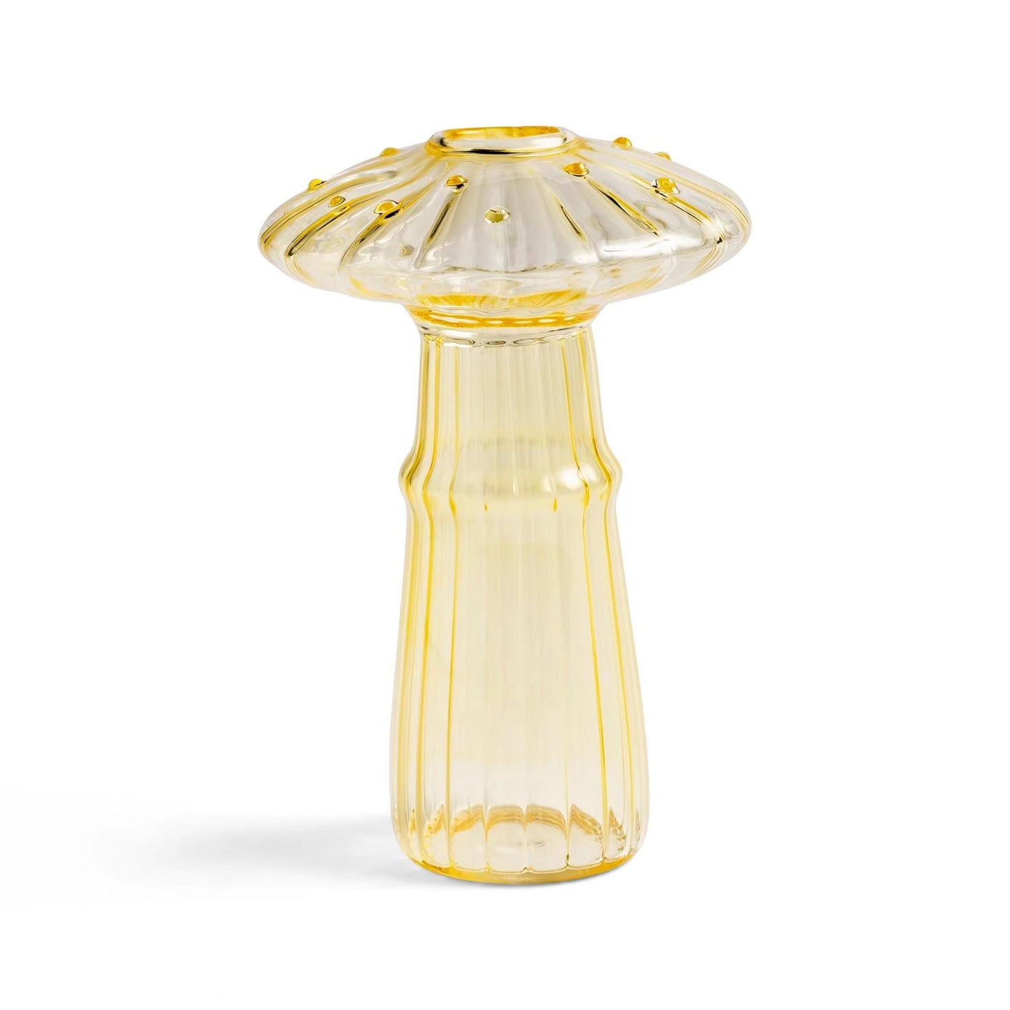 Glass Mushroom Vase Aromatherapy Vase Hydroponic Flower Arrangement Decoration Home Decoration Glass Creative Vase